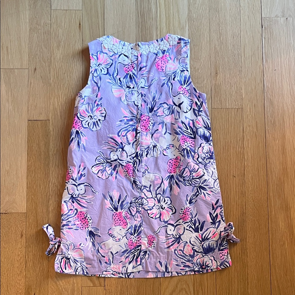 Lilly Pulitzer Shift Dress Size 7 - Picture 3 of 4